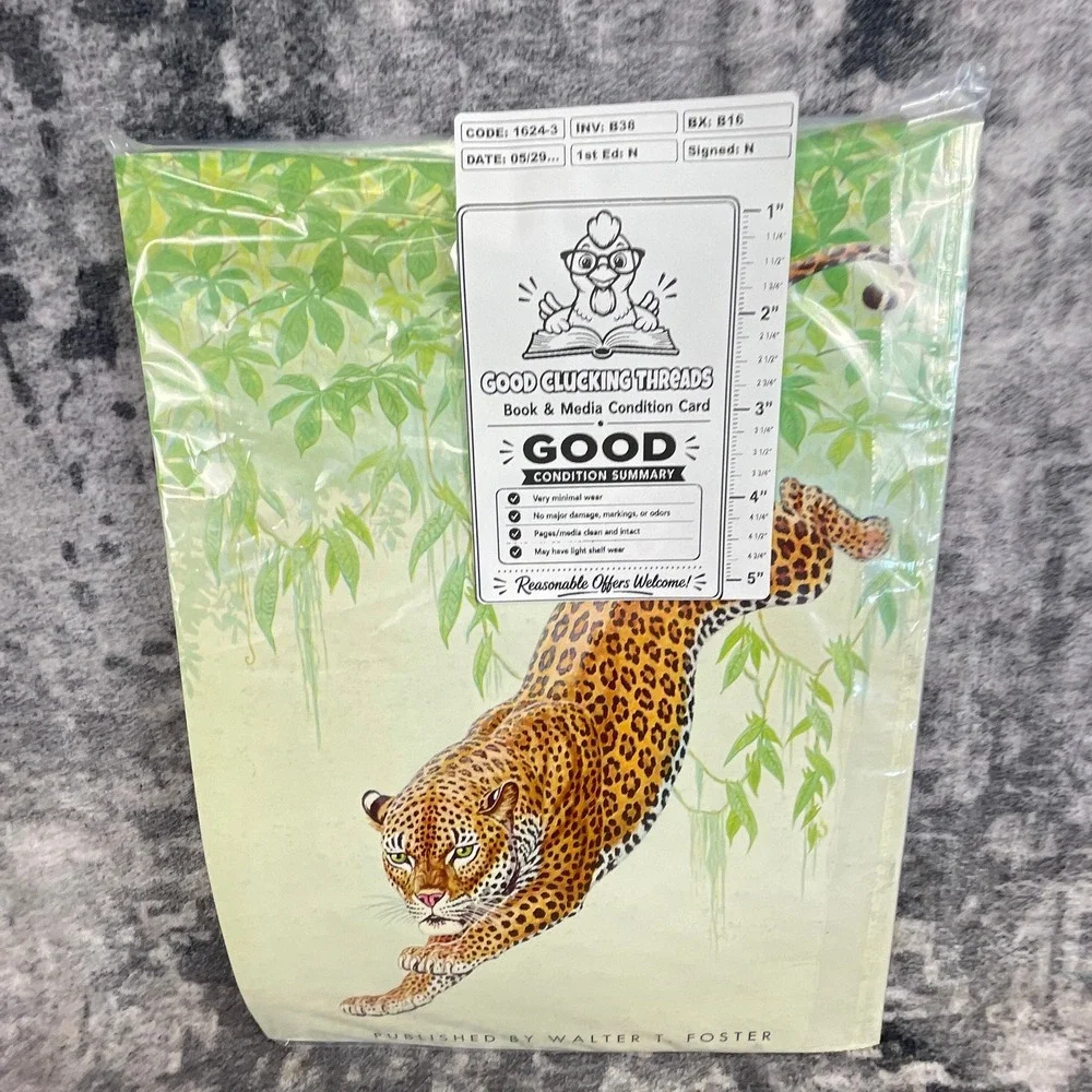The Cats in Action Walter T Foster Art Book Walter‎ Wilwerding Tiger Leopard